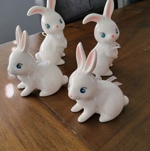 spritz ceramic bunnies set